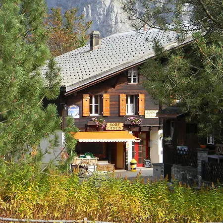 Pension Gimmelwald Pensión Gimmelwald